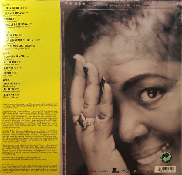 Cesaria Evora : Cabo Verde (2xLP, Album, RE)