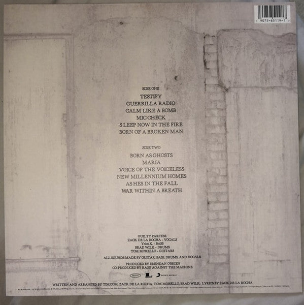 Rage Against The Machine : The Battle Of Los Angeles (LP, Album, RE, 180)