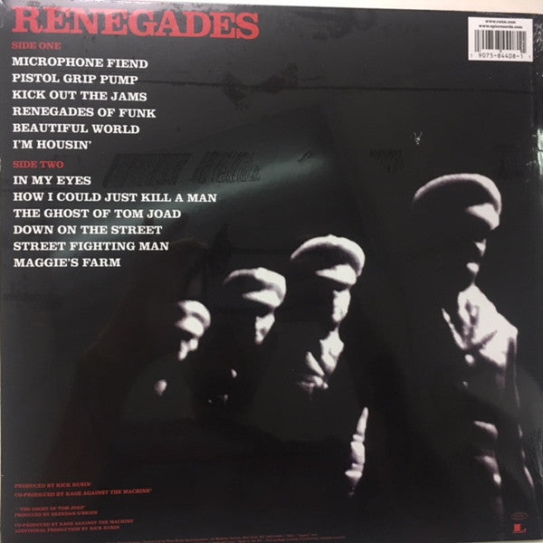 Rage Against The Machine : Renegades (LP, Album, RE, RM, 180)