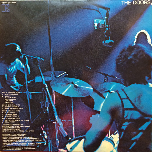 The Doors : Absolutely Live (2xLP, Album, M/Print, RE)