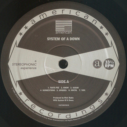 System Of A Down : System Of A Down (LP, Album, RE)