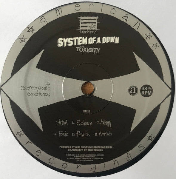 System Of A Down : Toxicity (LP, Album, RE)