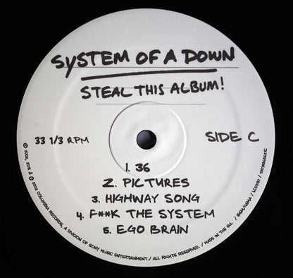 System Of A Down : Steal This Album! (2xLP, Album, RE)