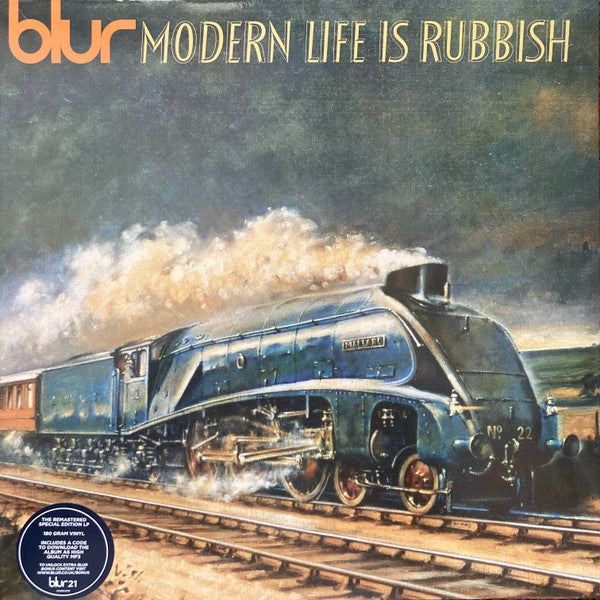 Blur : Modern Life Is Rubbish (2xLP, Album, RE)