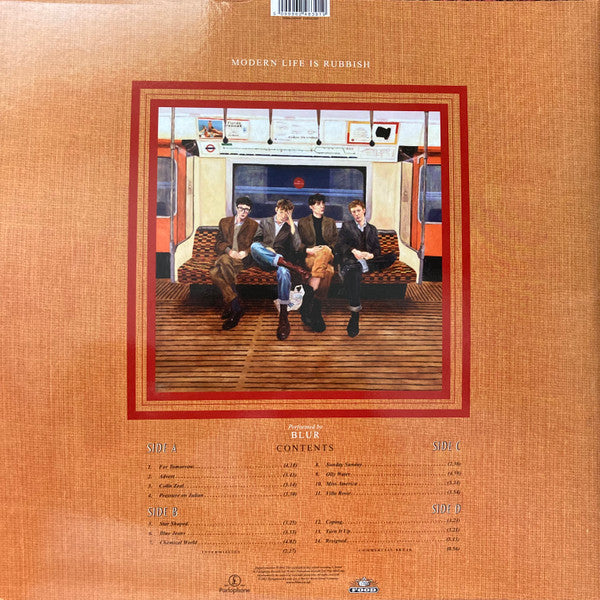 Blur : Modern Life Is Rubbish (2xLP, Album, RE)