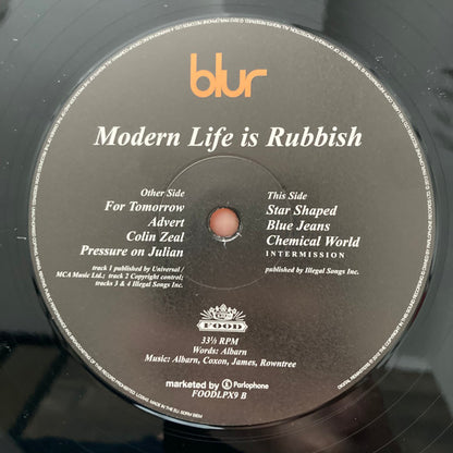 Blur : Modern Life Is Rubbish (2xLP, Album, RE)