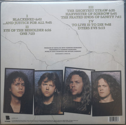 Metallica : ...And Justice For All (2xLP, Album, RE, RM, 180)