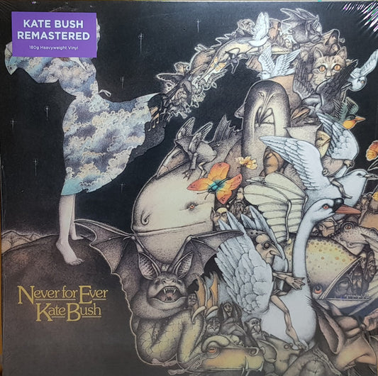 Kate Bush : Never For Ever (LP, Album, RE, RM, 180)