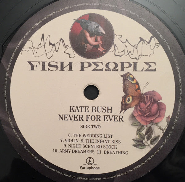 Kate Bush : Never For Ever (LP, Album, RE, RM, 180)