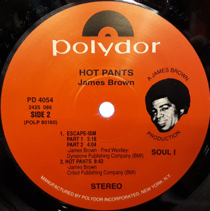 James Brown : Hot Pants (LP, Album, RE)