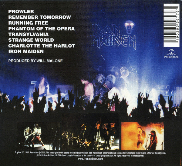 Iron Maiden : Iron Maiden (CD, Album, RE, RM, Dig)