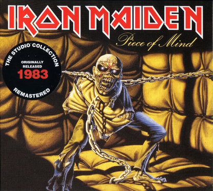 Iron Maiden : Piece Of Mind (CD, Album, RE, RM, Dig)