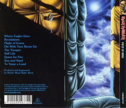 Iron Maiden : Piece Of Mind (CD, Album, RE, RM, Dig)