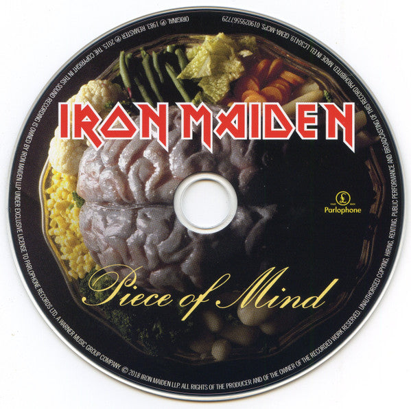 Iron Maiden : Piece Of Mind (CD, Album, RE, RM, Dig)