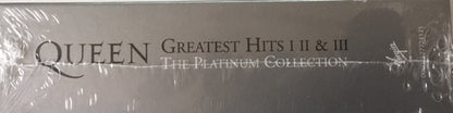 Queen : Greatest Hits I II & III (The Platinum Collection) (CD, Comp, RM + CD, Comp, RM + CD, Comp, RM + Box, )