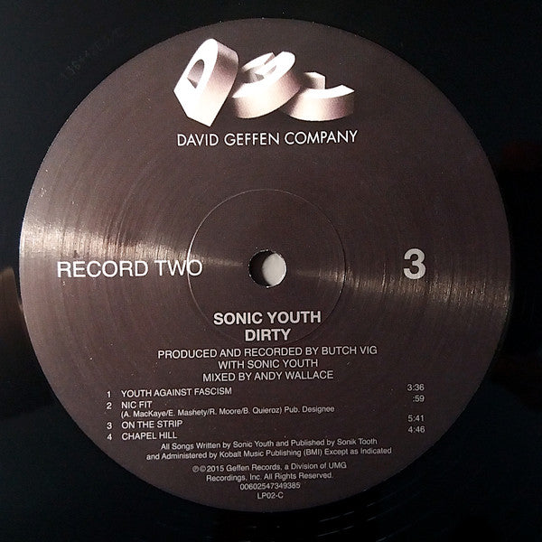 Sonic Youth : Dirty (2xLP, Album, RE, RM, 180)