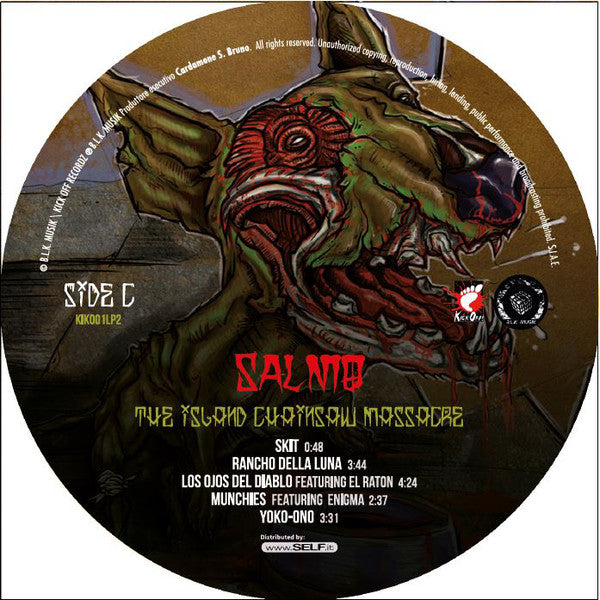 Salmo (2) : The Island Chainsaw Massacre (2xLP, Album, Ltd, RE, Gat)