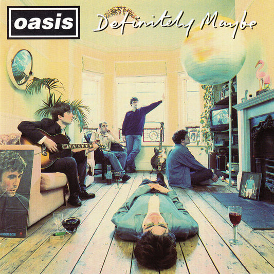 Oasis (2) : Definitely Maybe (CD, Album, RP, Dam)