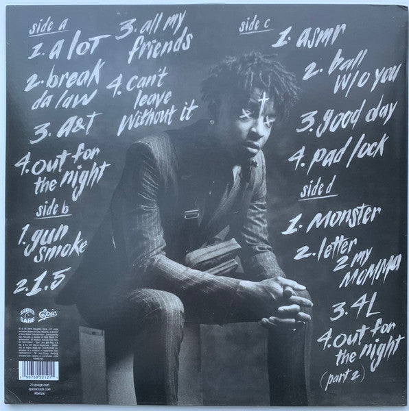 21 Savage : I Am > I Was (2xLP, Album)