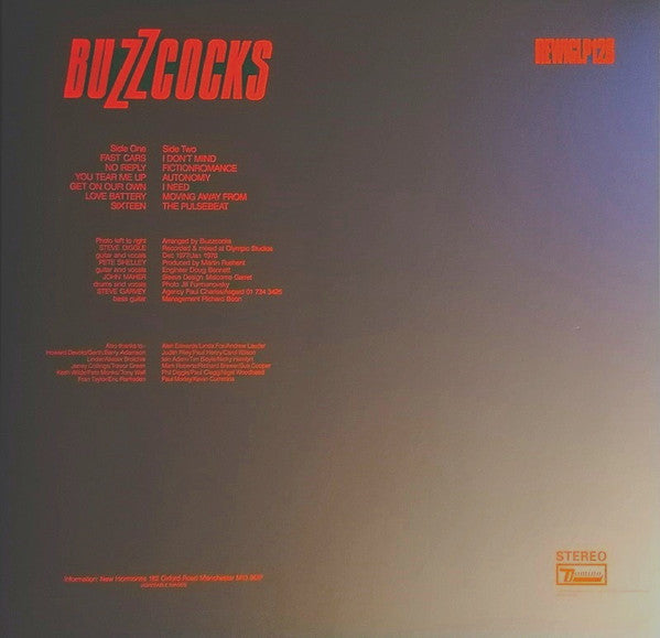 Buzzcocks : Another Music In A Different Kitchen (LP, Album, RE, RM)