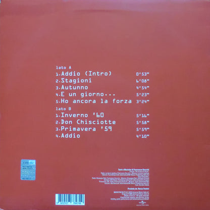 Francesco Guccini : Stagioni (LP, Album, RP)