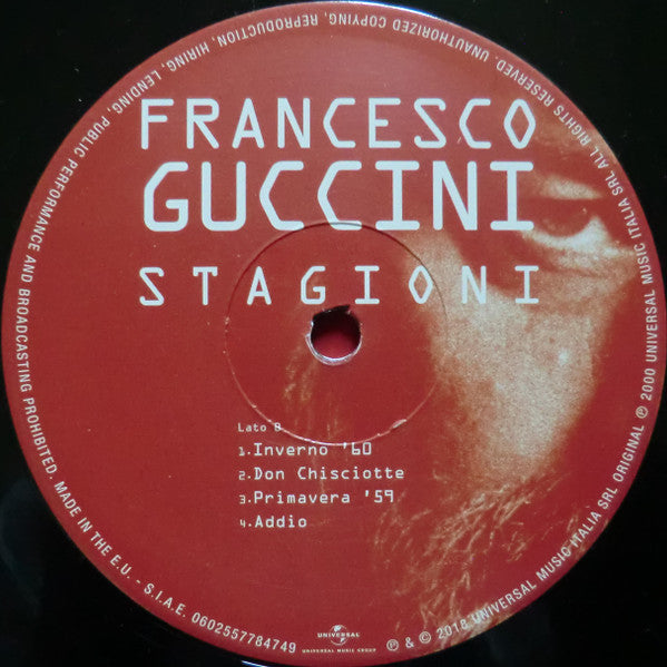 Francesco Guccini : Stagioni (LP, Album, RP)