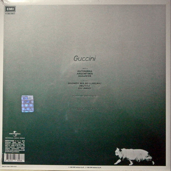 Francesco Guccini : Guccini (LP, Album, RE)