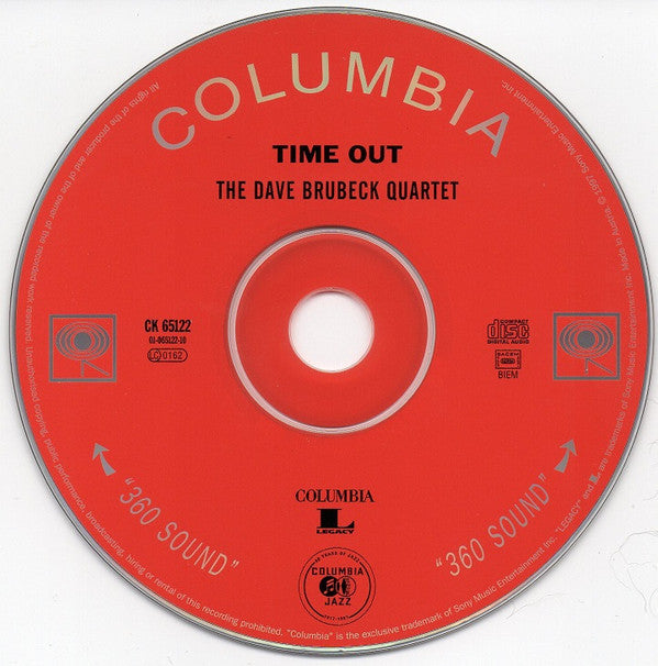 The Dave Brubeck Quartet : Time Out (HDCD, Album, RE, RM)