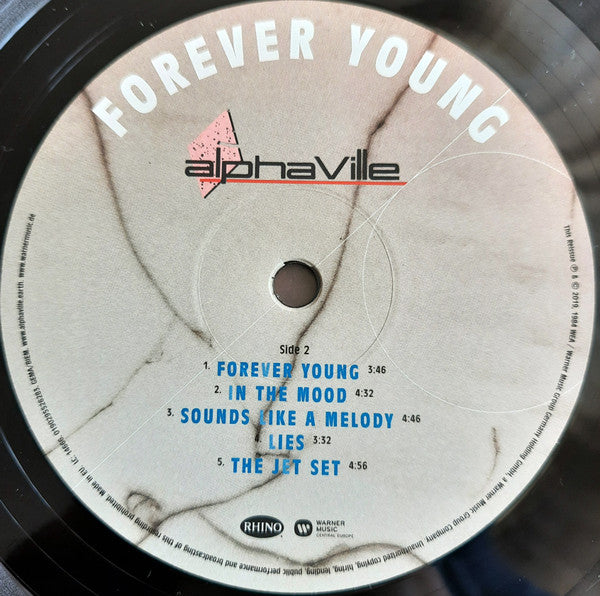 Alphaville : Forever Young (LP, Album, RE, RM, 180)