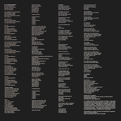 Billie Eilish : When We All Fall Asleep, Where Do We Go? (LP, Album, Yel)