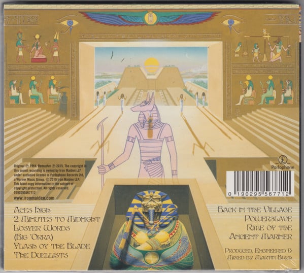 Iron Maiden : Powerslave (CD, Album, RE, RM, Dig)