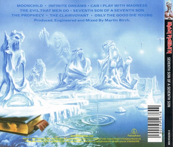 Iron Maiden : Seventh Son Of A Seventh Son (CD, Album, RE, RM, Dig)