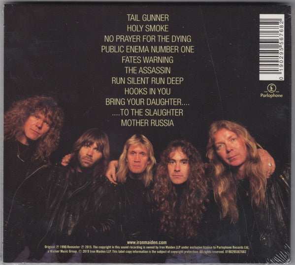 Iron Maiden : No Prayer For The Dying (CD, Album, RE, RM, Dig)