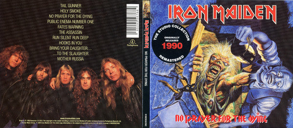 Iron Maiden : No Prayer For The Dying (CD, Album, RE, RM, Dig)