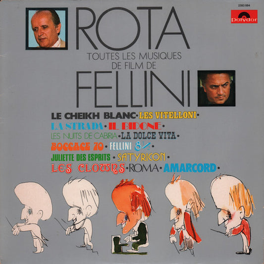 Nino Rota : Toutes Les Musiques De Film De Fellini (LP, Comp)