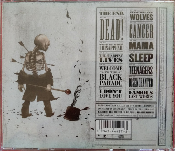 My Chemical Romance : The Black Parade (CD, Album, RP)
