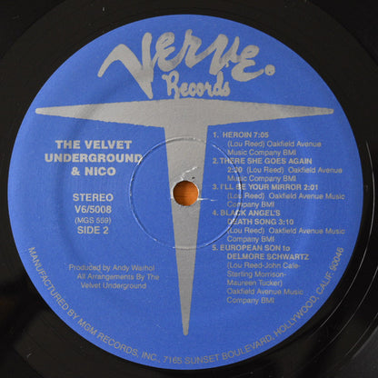 The Velvet Underground & Nico (3) : The Velvet Underground & Nico (LP, Album, RE, Pri)