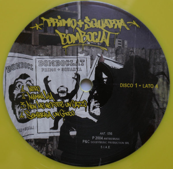 Primo* + Squarta : Bomboclat (2xLP, Album, Yel)