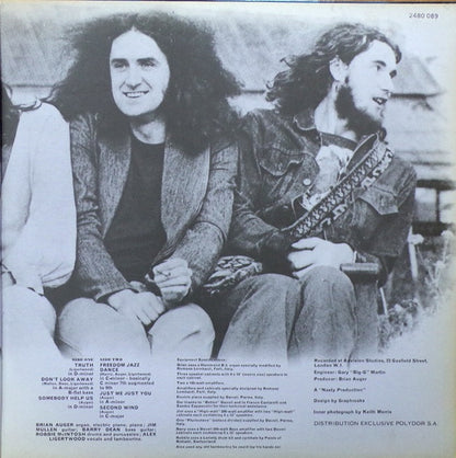 Brian Auger's Oblivion Express : Second Wind (LP, Album, Gat)
