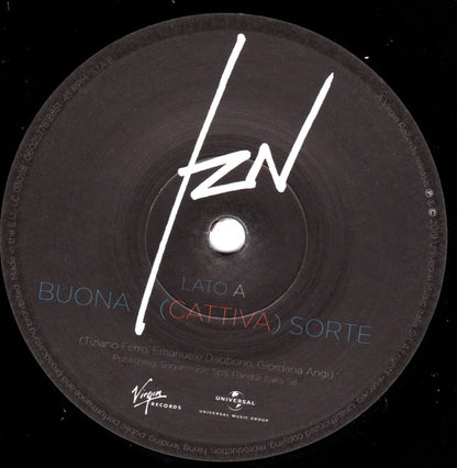 Tiziano Ferro : Buona (Cattiva) Sorte (7", Single, Ltd, Num)