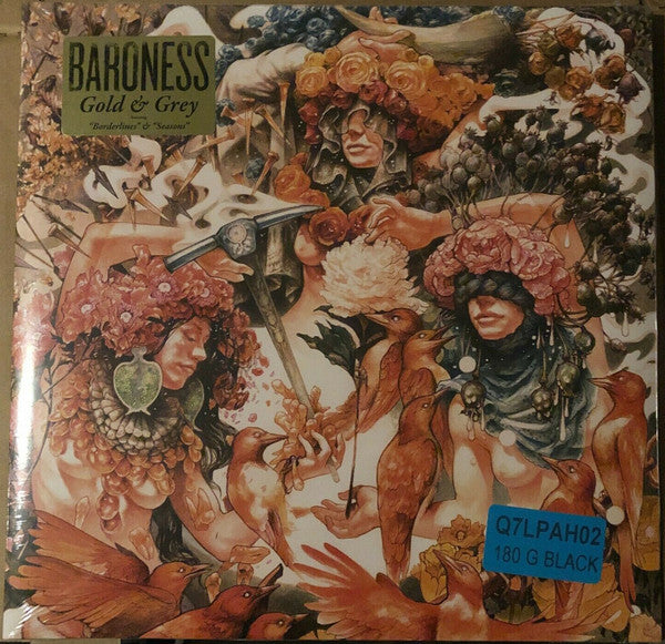 Baroness : Gold & Grey (LP, 180 + LP, S/Sided, Etch, 180 + Album, Ltd)