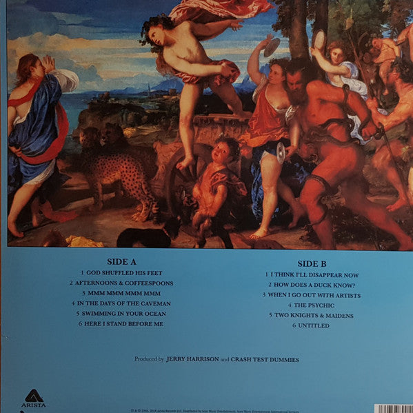 Crash Test Dummies : God Shuffled His Feet (LP, Album, RP, 180)