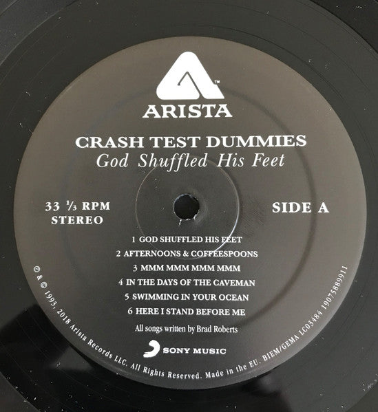 Crash Test Dummies : God Shuffled His Feet (LP, Album, RP, 180)