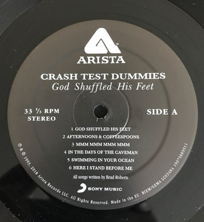 Crash Test Dummies : God Shuffled His Feet (LP, Album, RP, 180)