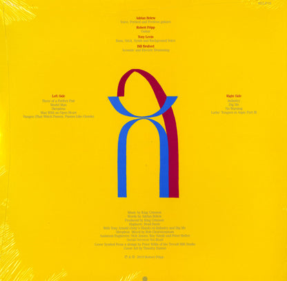King Crimson : Three Of A Perfect Pair (LP, Album, RE, RM, 200)