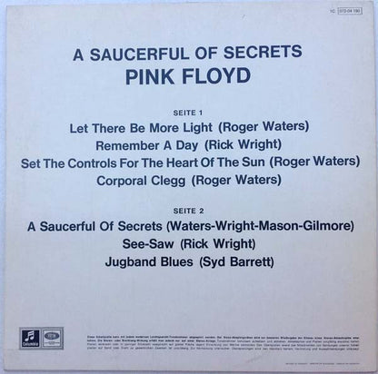 Pink Floyd : A Saucerful Of Secrets (LP, Album, RE)