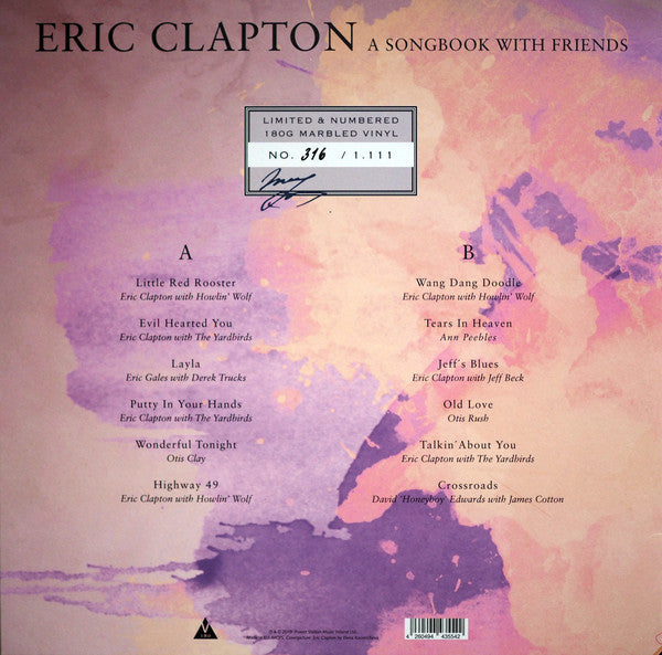 Eric Clapton : A Songbook With Friends (LP, Comp, Ltd, Num, MPO)