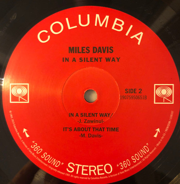 Miles Davis : In A Silent Way (LP, Ltd, RE, RM)