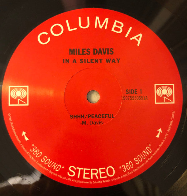 Miles Davis : In A Silent Way (LP, Ltd, RE, RM)
