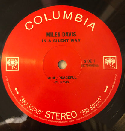Miles Davis : In A Silent Way (LP, Ltd, RE, RM)